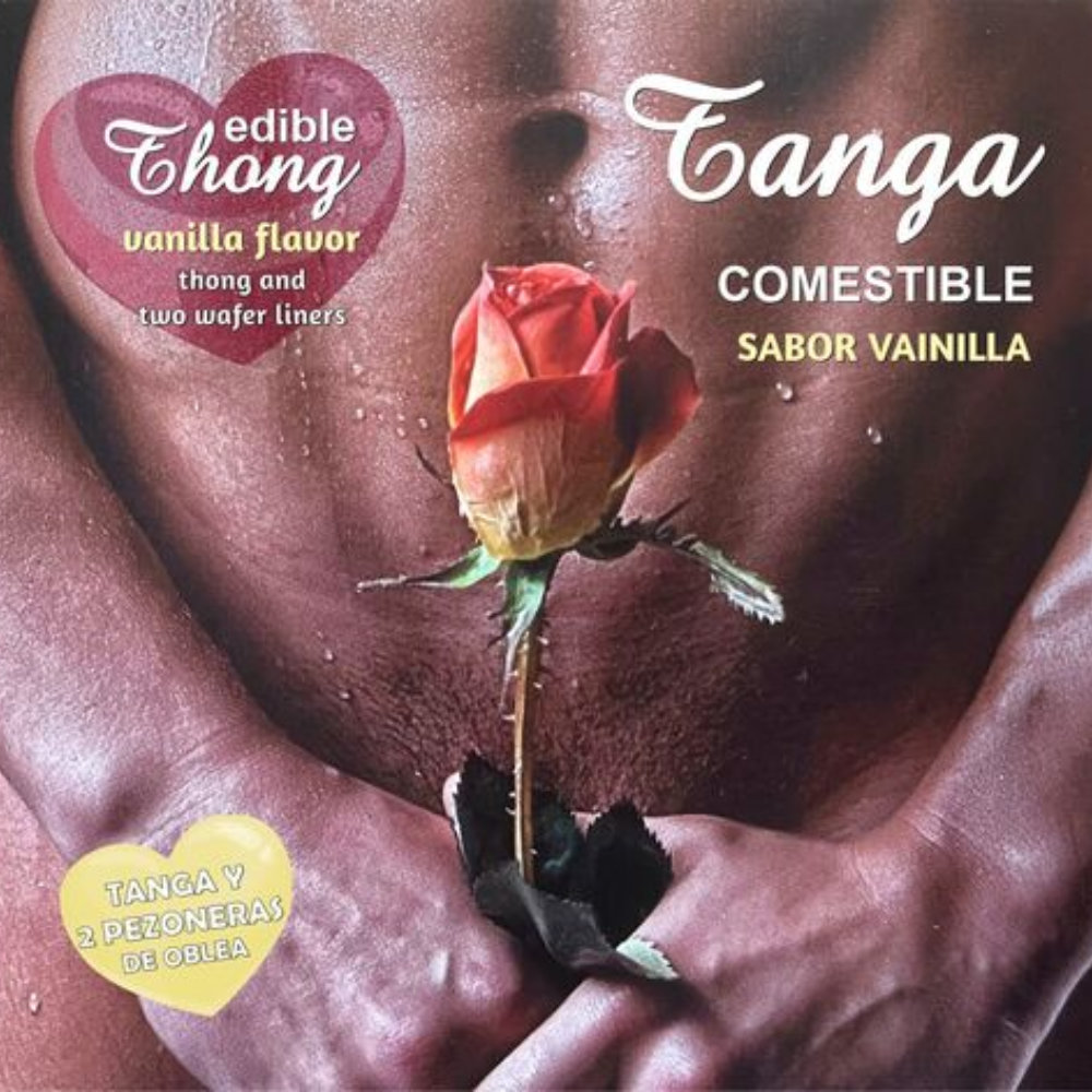 Chiloți comestibili aromă vanilie, pentru bărbați - imagine 3