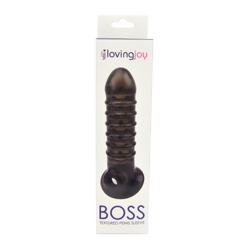 Manșon texturat Boss cu buclă pentru testicule Loving Joy - imagine 8