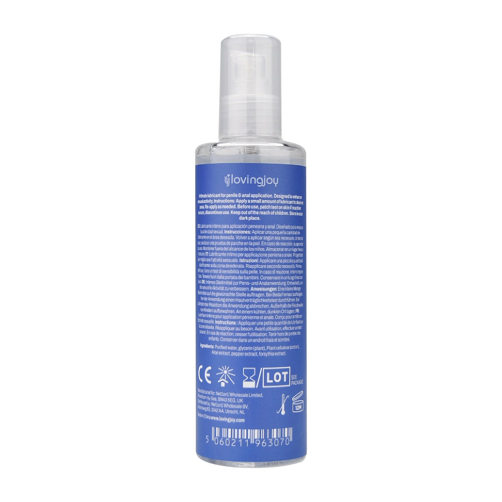 Lubrifiant anal cu aloe 250ml Loving Joy - imagine 5