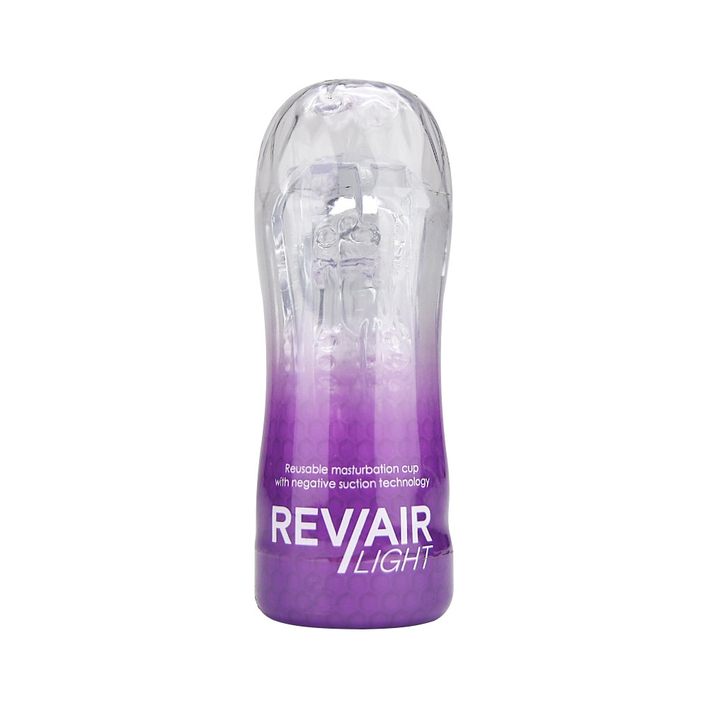 Cupă de masturbare reînnoibilă Rev-Air Light