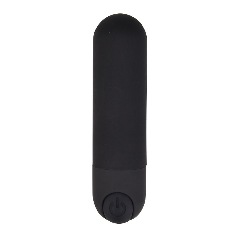 Vibrator bullet reîncărcabil negru, 10 funcții, Loving Joy