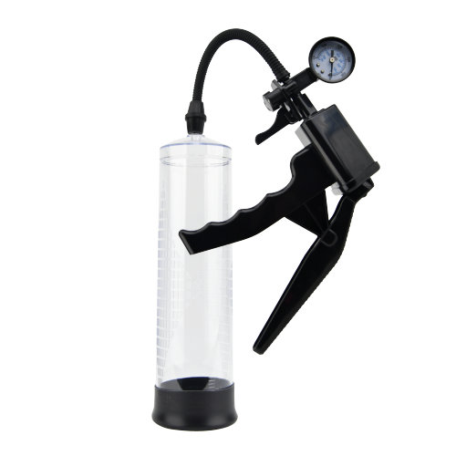 Pompă pentru penis cu mâner pistol și manometru Rev-Pump - imagine 5