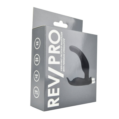 Stimulator vibrator de prostată cu stimulator perineal Rev-Pro - imagine 5
