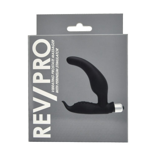 Stimulator vibrator de prostată cu stimulator perineal Rev-Pro - imagine 3