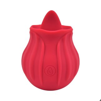 Vibrator cu limbă Rose Licking, Loving Joy