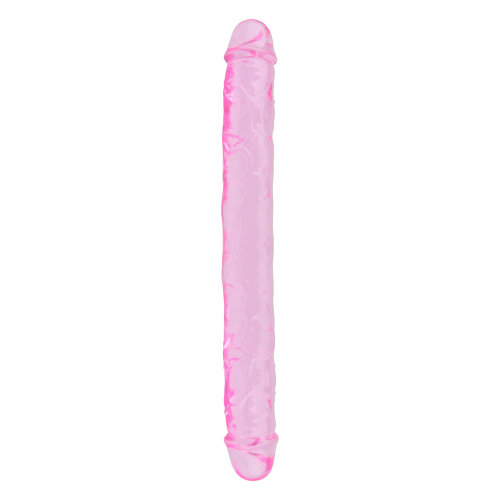 Dildo dublu, 30cm, roz, Loving Joy