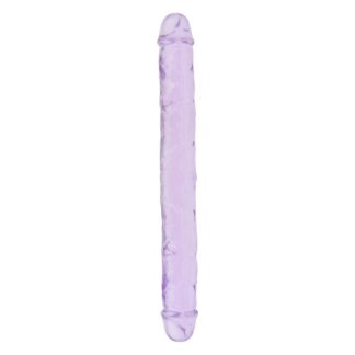 Dildo dublu, 30cm, mov, Loving Joy