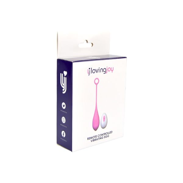 Ou vibrator cu telecomandă Loving Joy - imagine 9