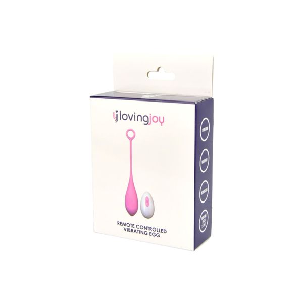 Ou vibrator cu telecomandă Loving Joy - imagine 8