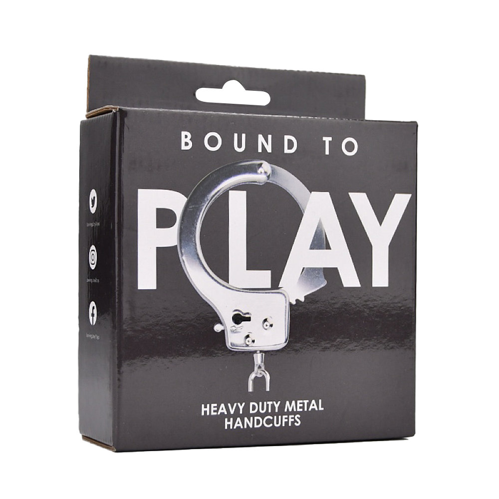 Cătușe metalice heavy-duty Bound to Play - imagine 8