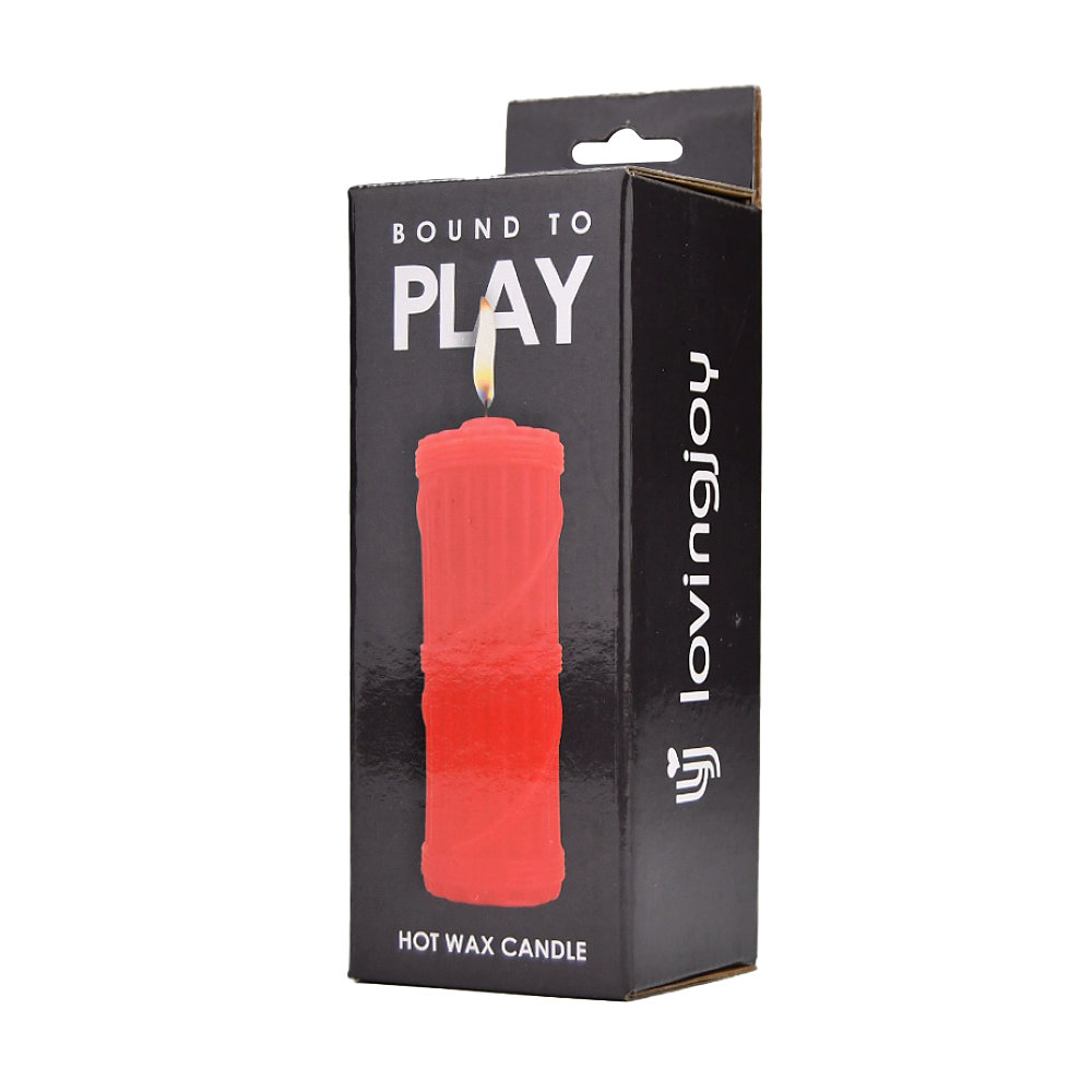 Lumânări pentru joc cu ceară fierbinte, roșii, Bound to Play - imagine 3