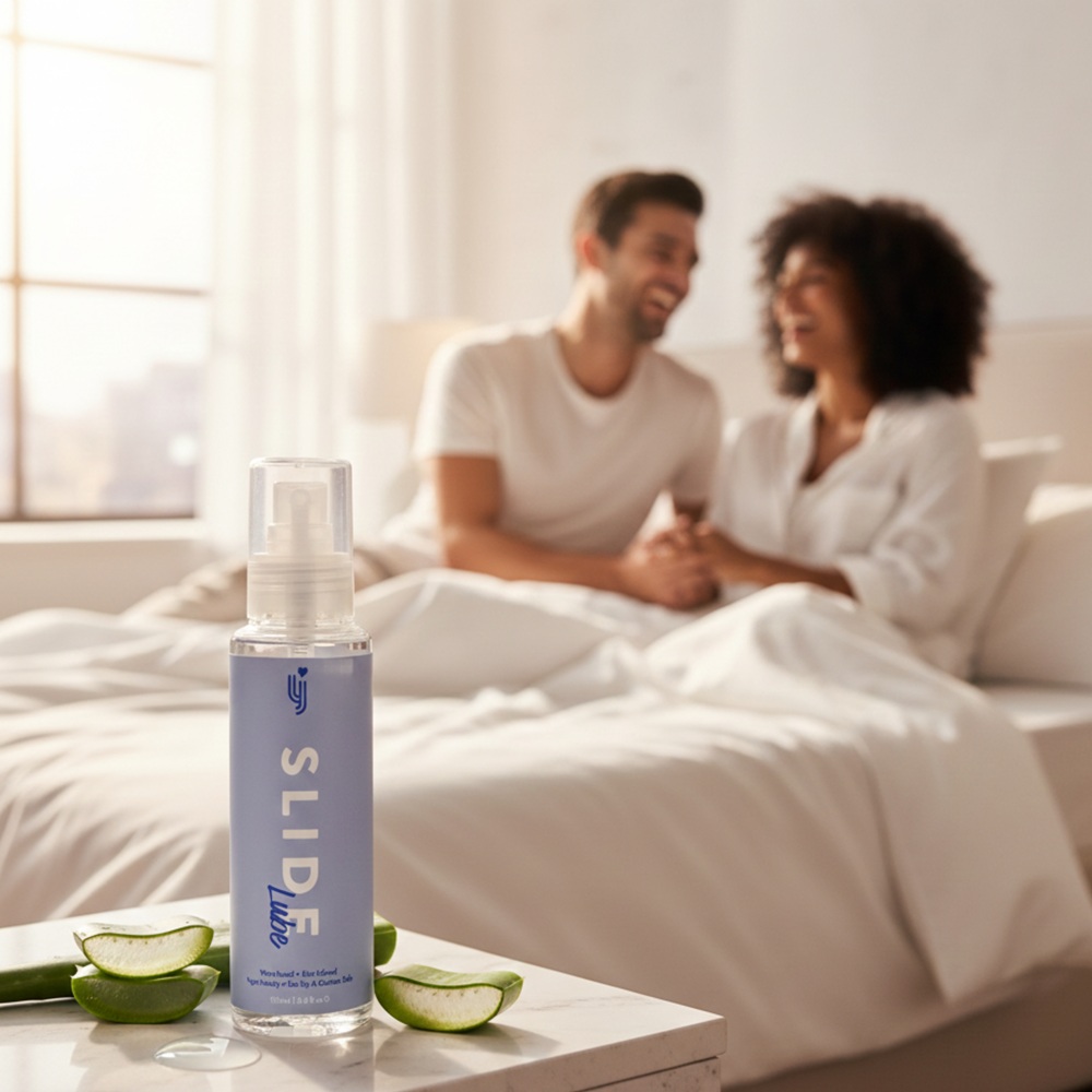 Lubrifiant pe bază de apă cu aloe Slide 100ml Loving Joy - imagine 10
