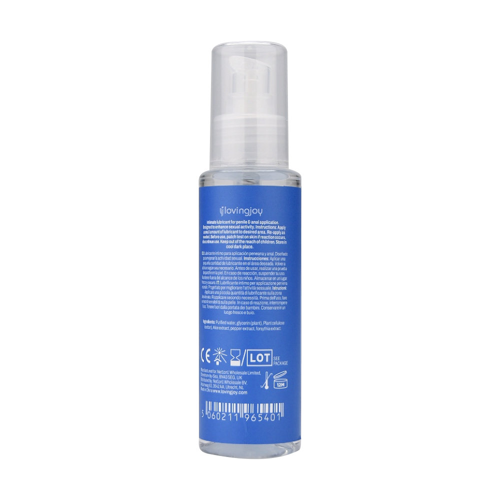 Lubrifiant anal cu aloe 100ml Loving Joy - imagine 5