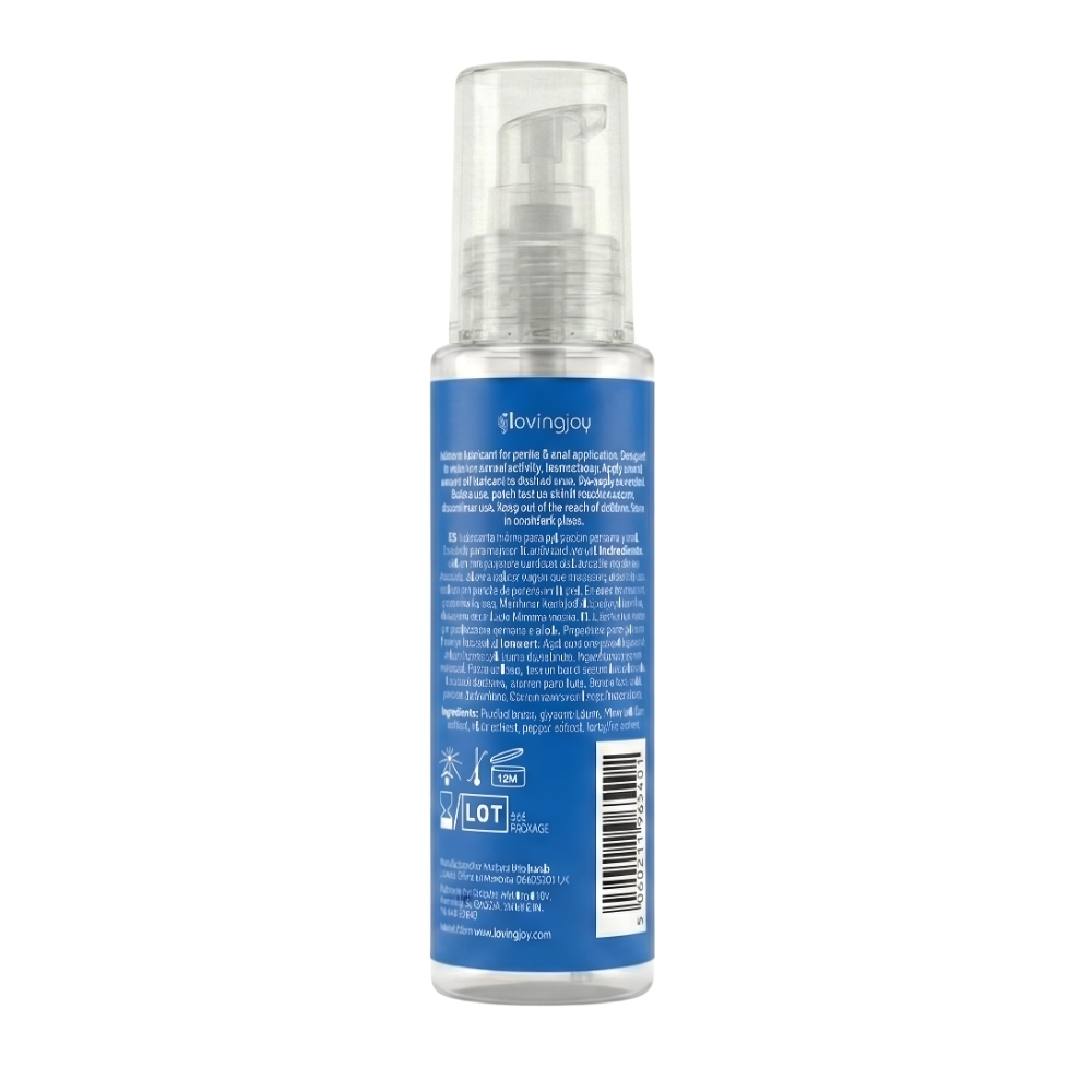 Lubrifiant anal cu aloe 100ml Loving Joy - imagine 2