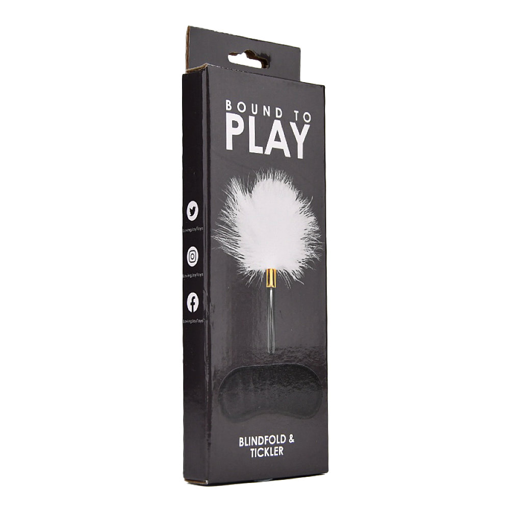 Kit mască pentru ochi și pene de tachinare Bound to Play - imagine 7