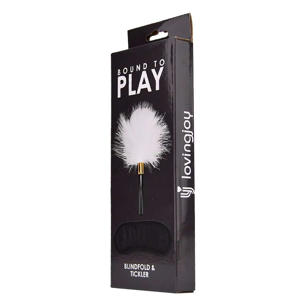 Kit mască pentru ochi și pene de tachinare Bound to Play - imagine 8