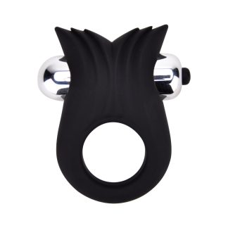 Inel vibrator texturat din silicon Loving Joy