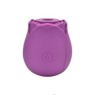 Vibrator cu sucțiune Rose Toy, mov, Loving Joy