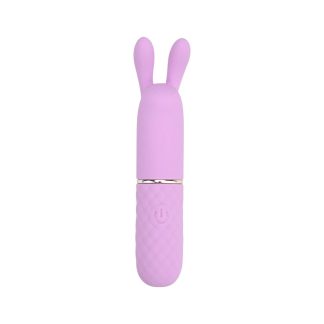 Vibrator bullet cu urechi rabbit Nauti Petites, 10 viteze