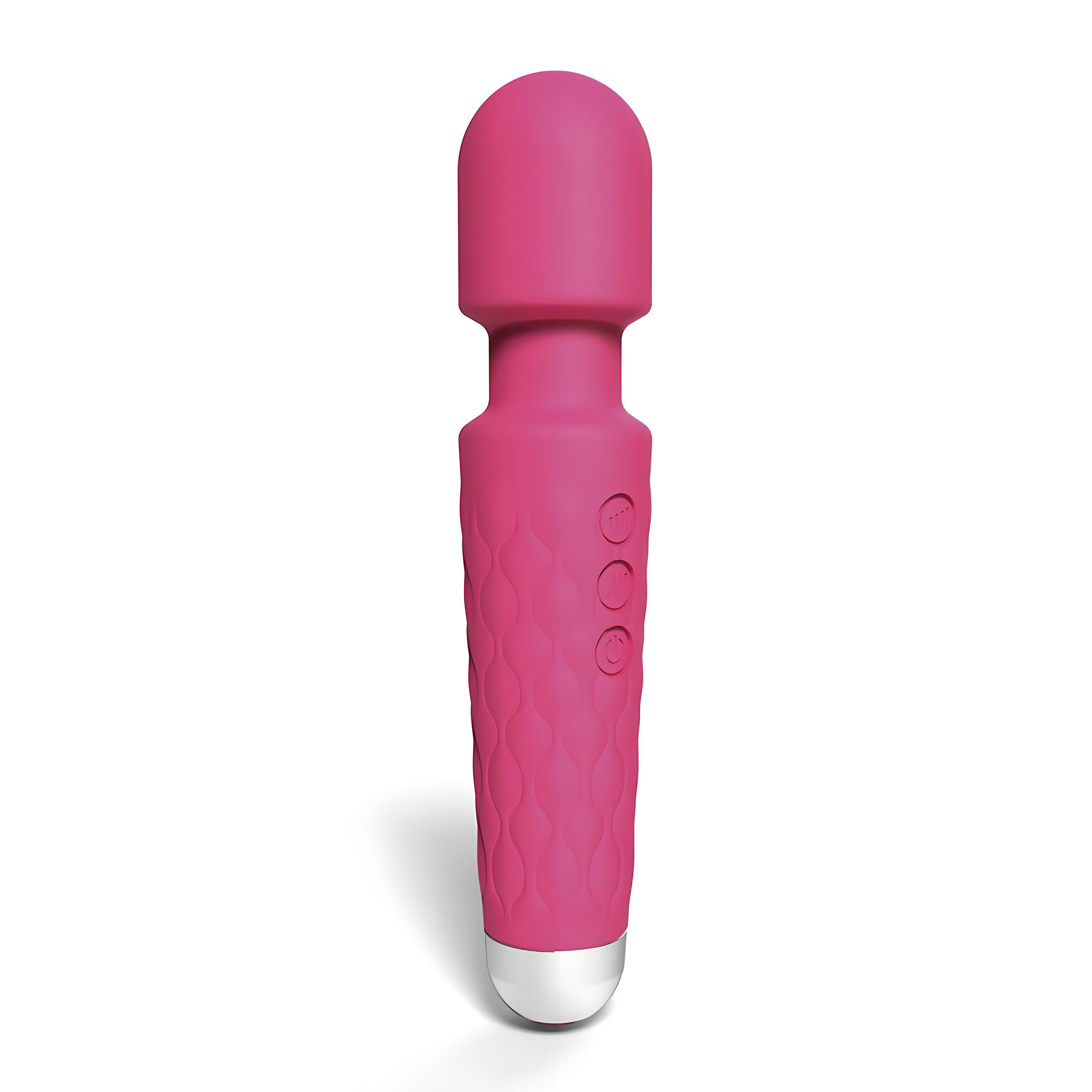 Vibrator wand cu 20 funcții, roz, Loving Joy - imagine 2