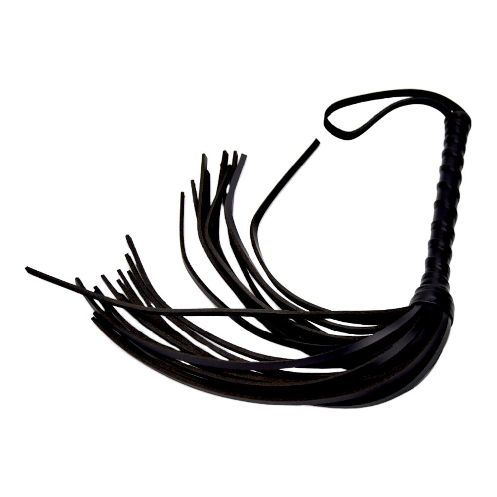 Bici flogger din piele BOUND - imagine 2