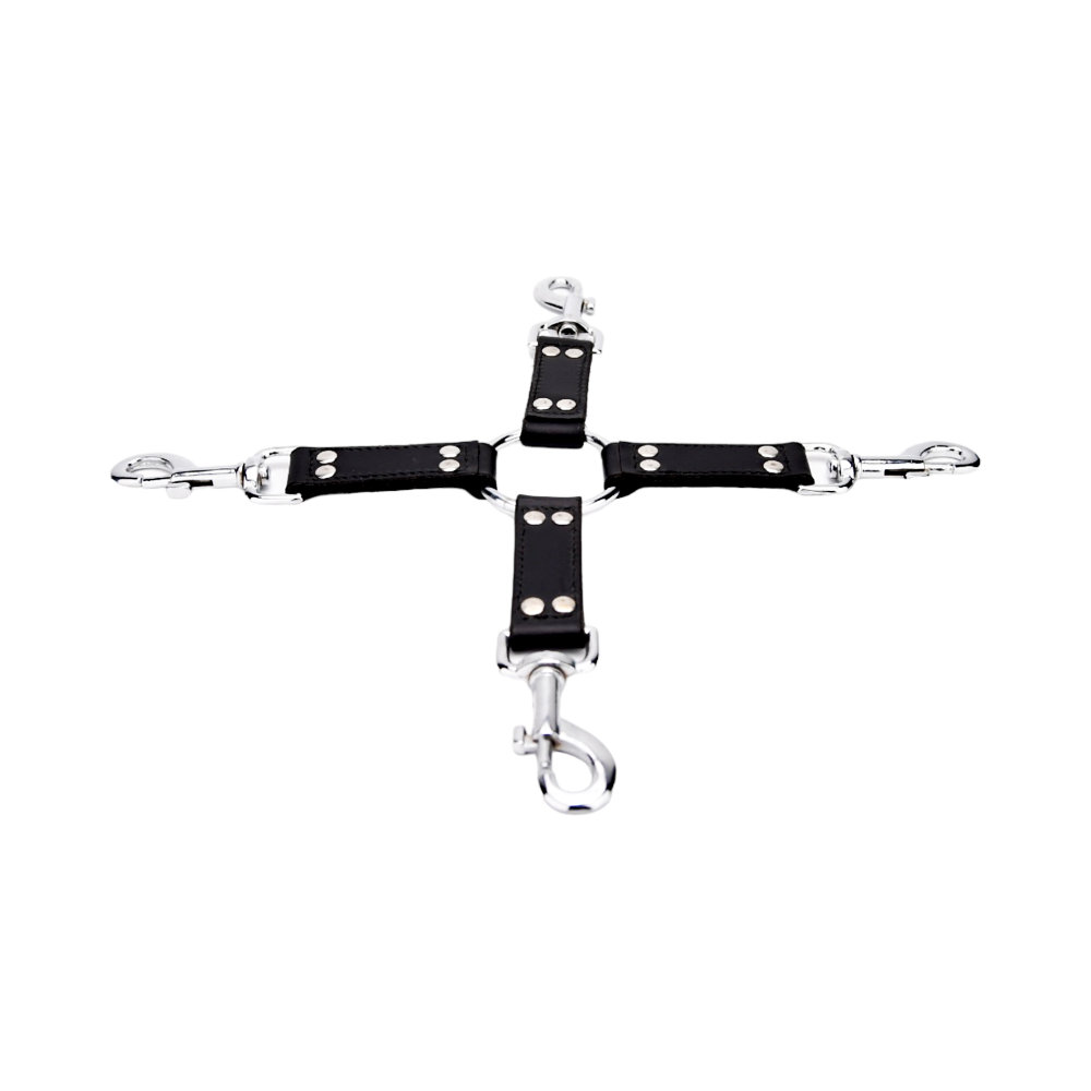 Set hogtie din piele cu 4 puncte BOUND