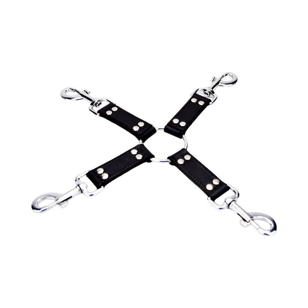 Set hogtie din piele cu 4 puncte BOUND - imagine 2