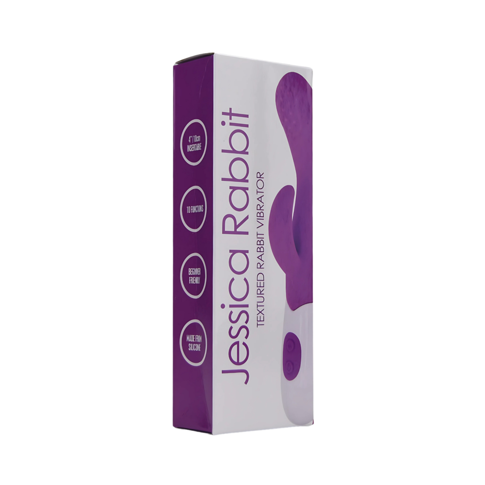 Vibrator rabbit texturat Jessica Rabbit - imagine 9