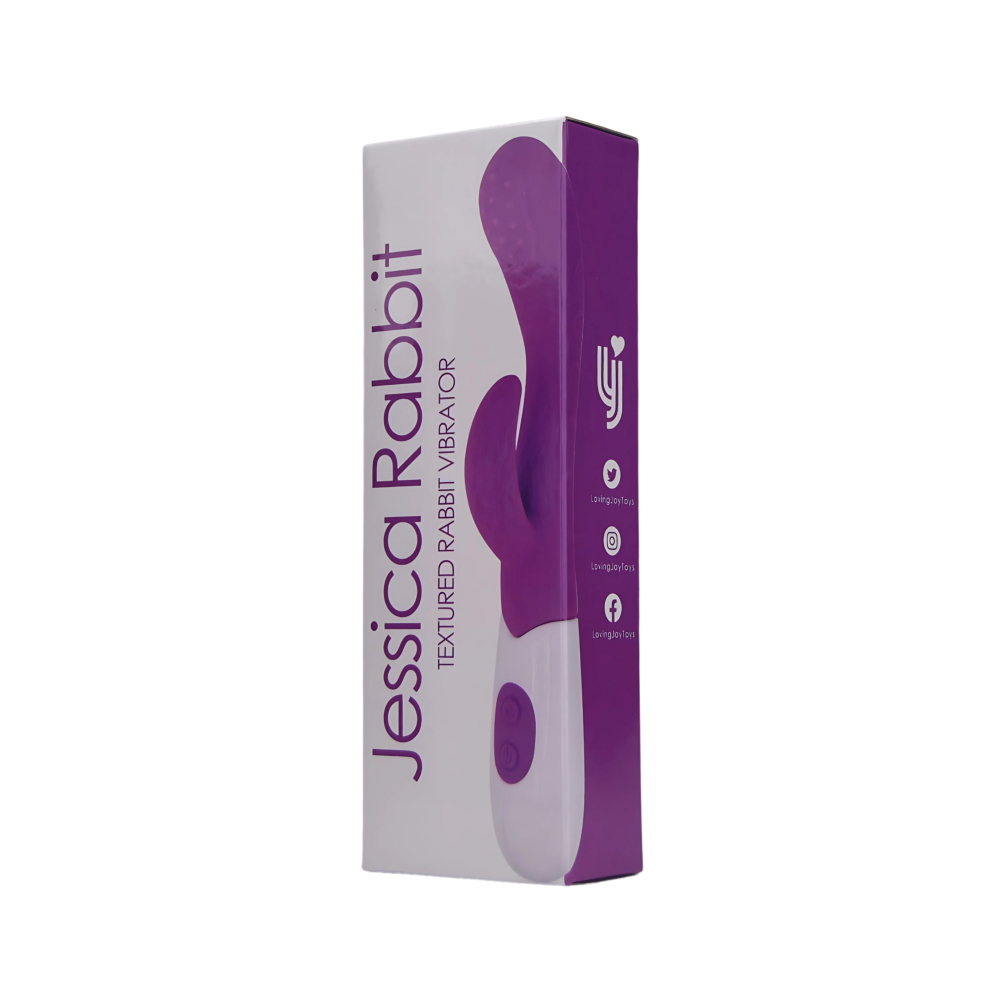 Vibrator rabbit texturat Jessica Rabbit - imagine 8