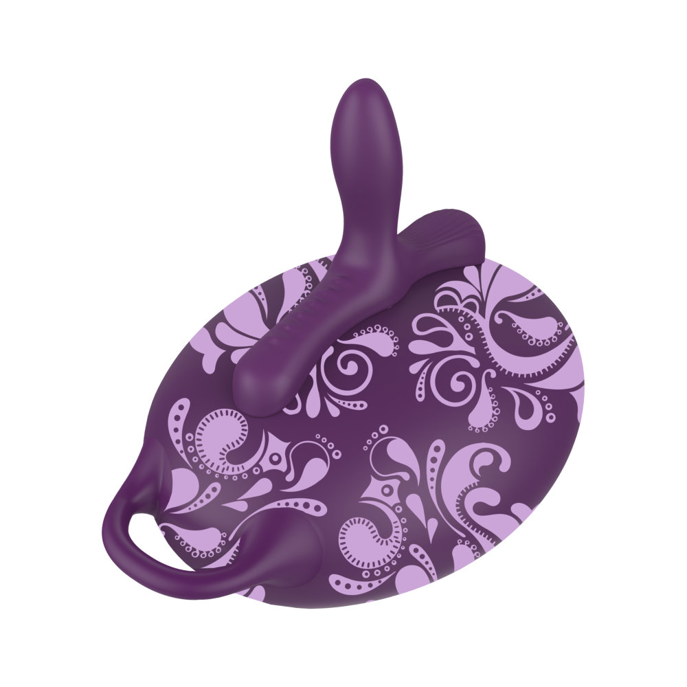Vibrator sit-on cu telecomandă Bouncy Bliss - imagine 3