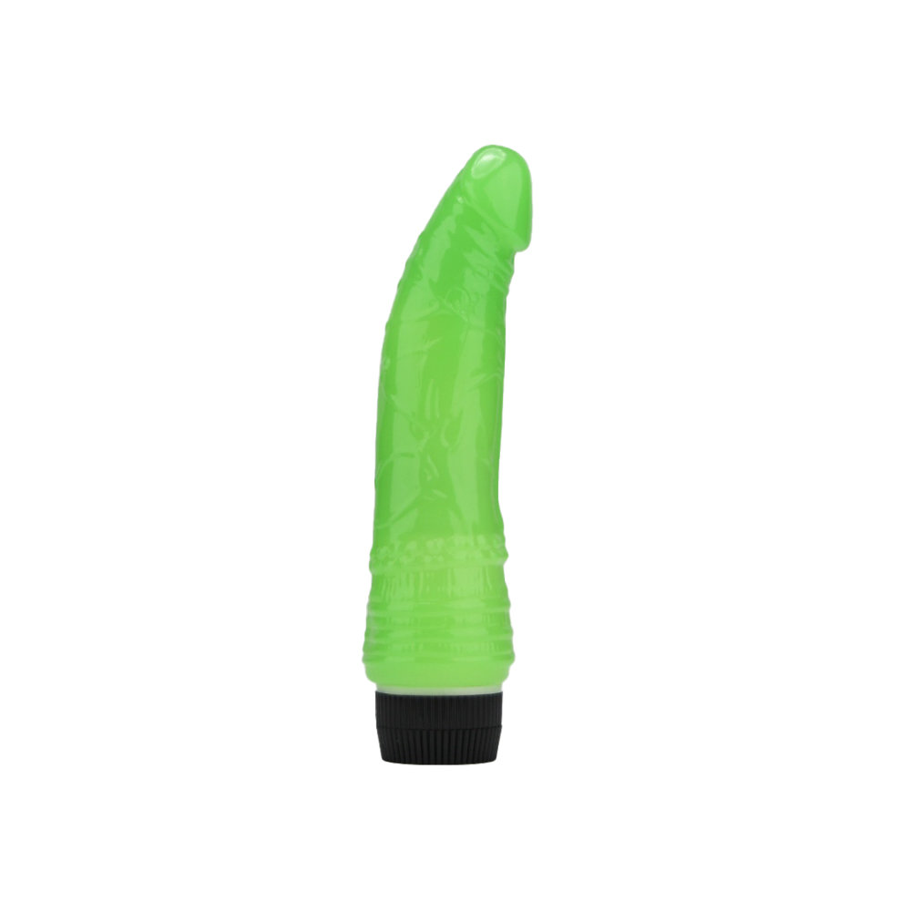 Vibrator realist fosforescent, 18,5cm, Loving Joy - imagine 3