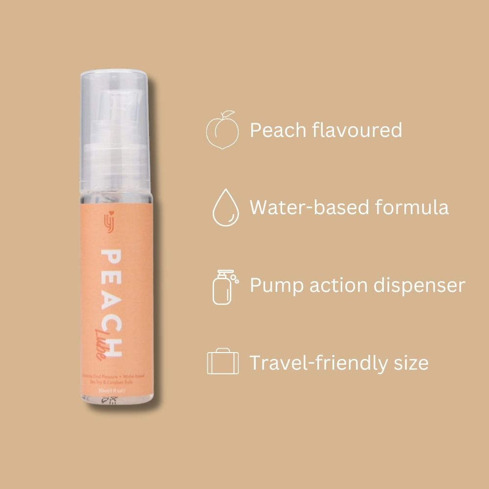 Lubrifiant aromat cu piersică 30ml Loving Joy - imagine 7