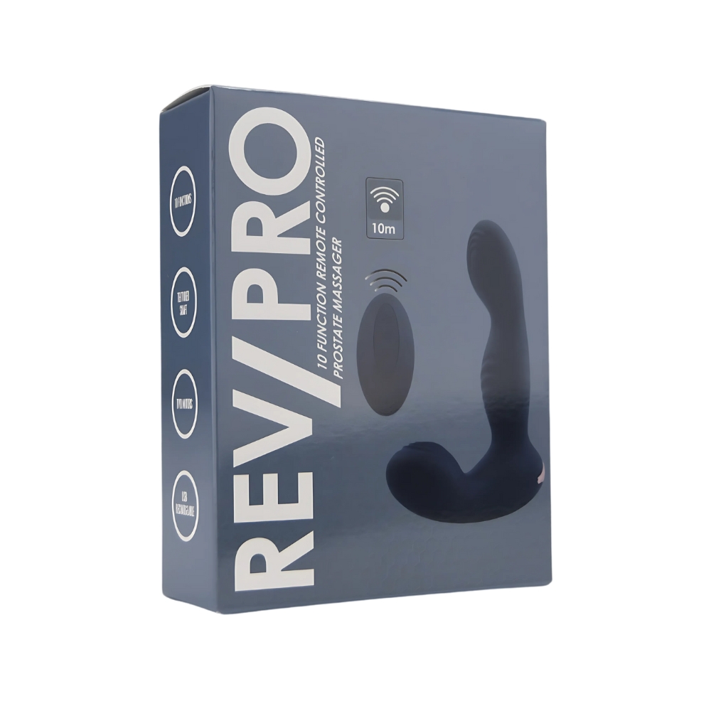 Stimulator de prostată cu telecomandă, 10 funcții, Rev-Pro - imagine 9