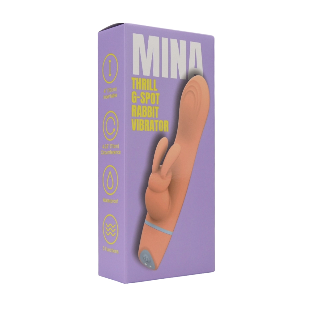 Vibrator rabbit pentru punctul G, Mina Thrill - imagine 11