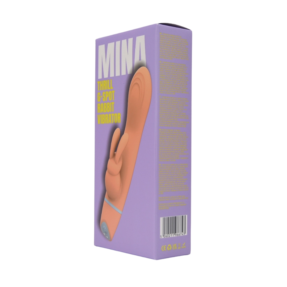 Vibrator rabbit pentru punctul G, Mina Thrill - imagine 12
