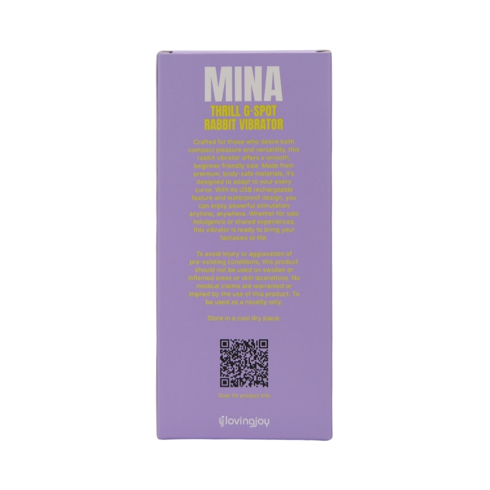Vibrator rabbit pentru punctul G, Mina Thrill - imagine 13
