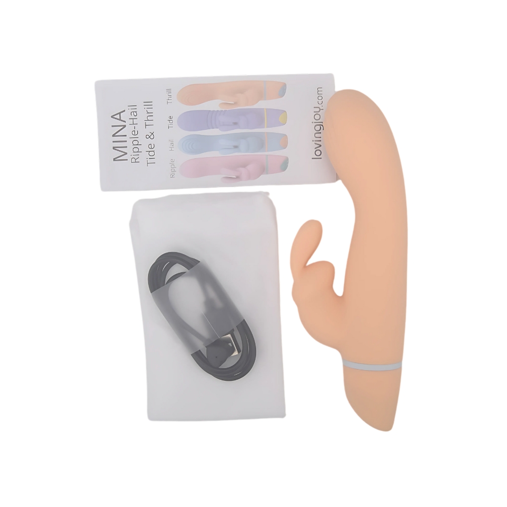Vibrator rabbit pentru punctul G, Mina Thrill - imagine 14