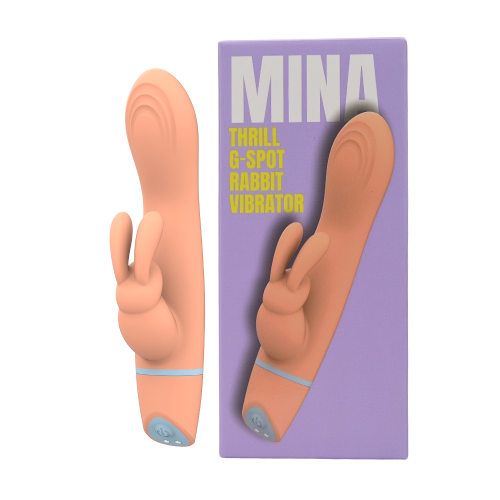 Vibrator rabbit pentru punctul G, Mina Thrill - imagine 9