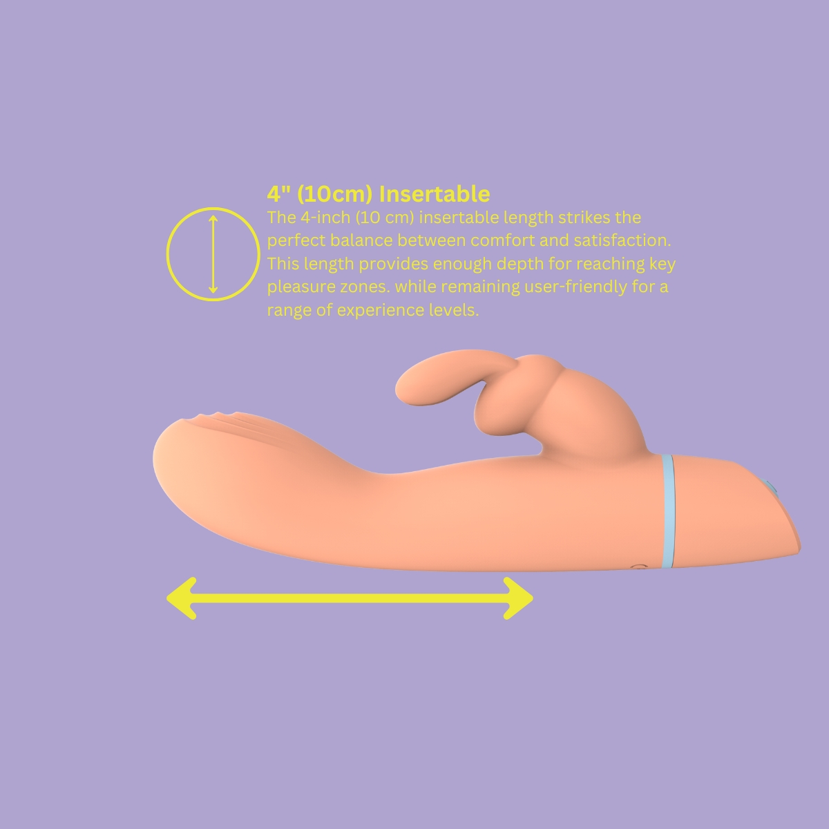 Vibrator rabbit pentru punctul G, Mina Thrill - imagine 5
