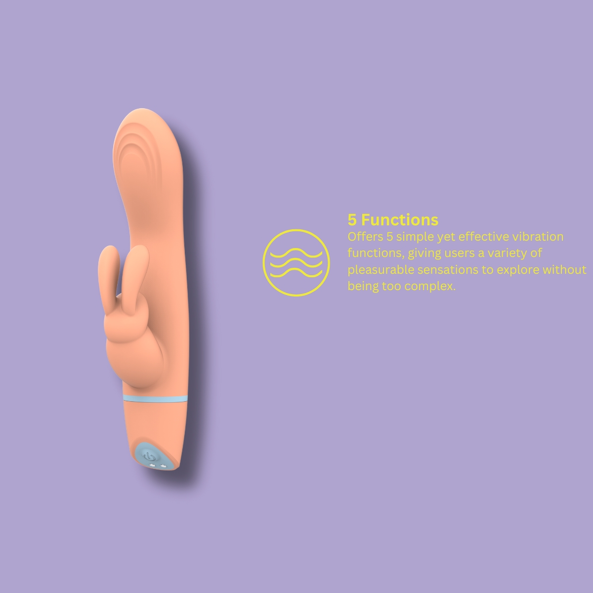 Vibrator rabbit pentru punctul G, Mina Thrill - imagine 7