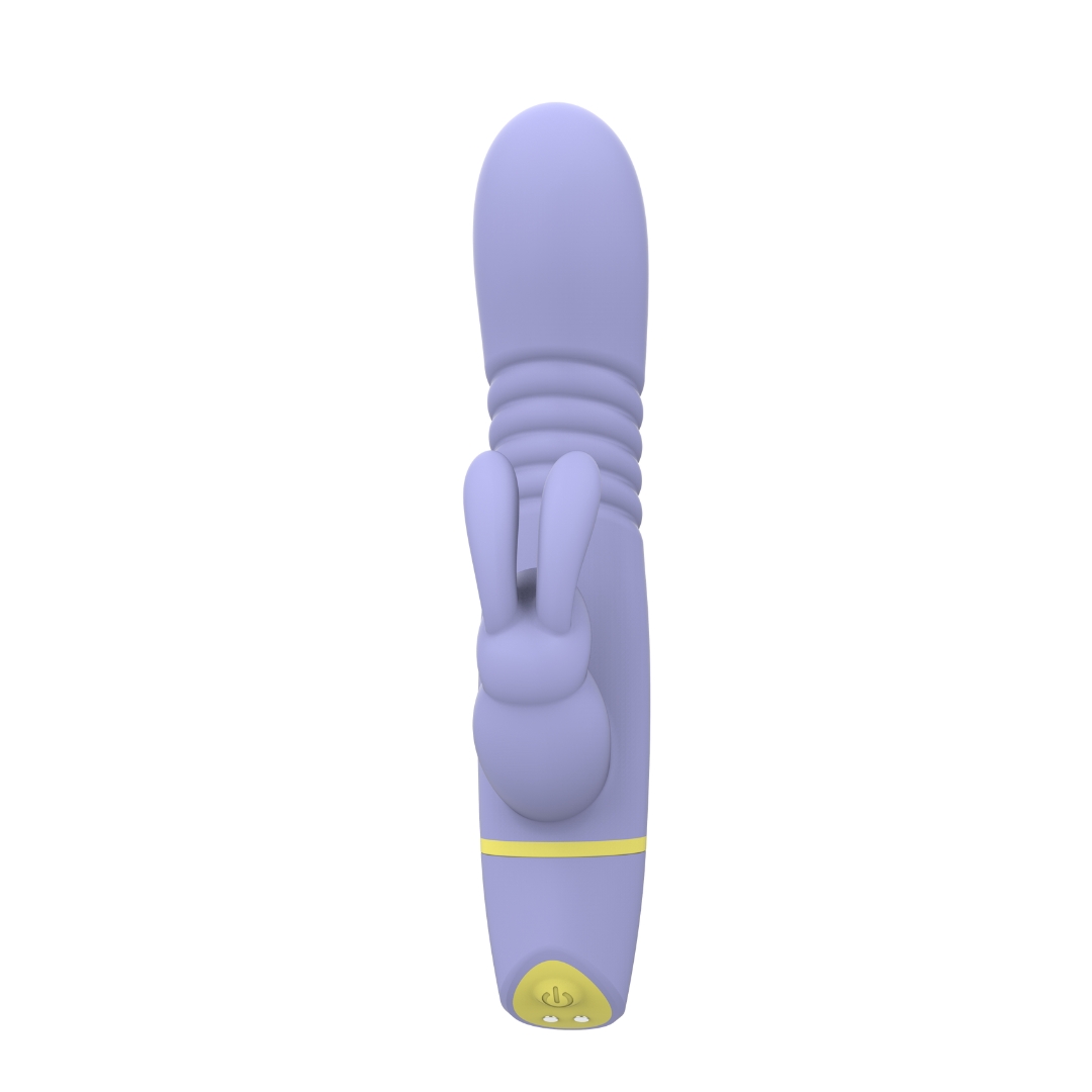 Vibrator rabbit cu împingere, Mina Tide - imagine 3
