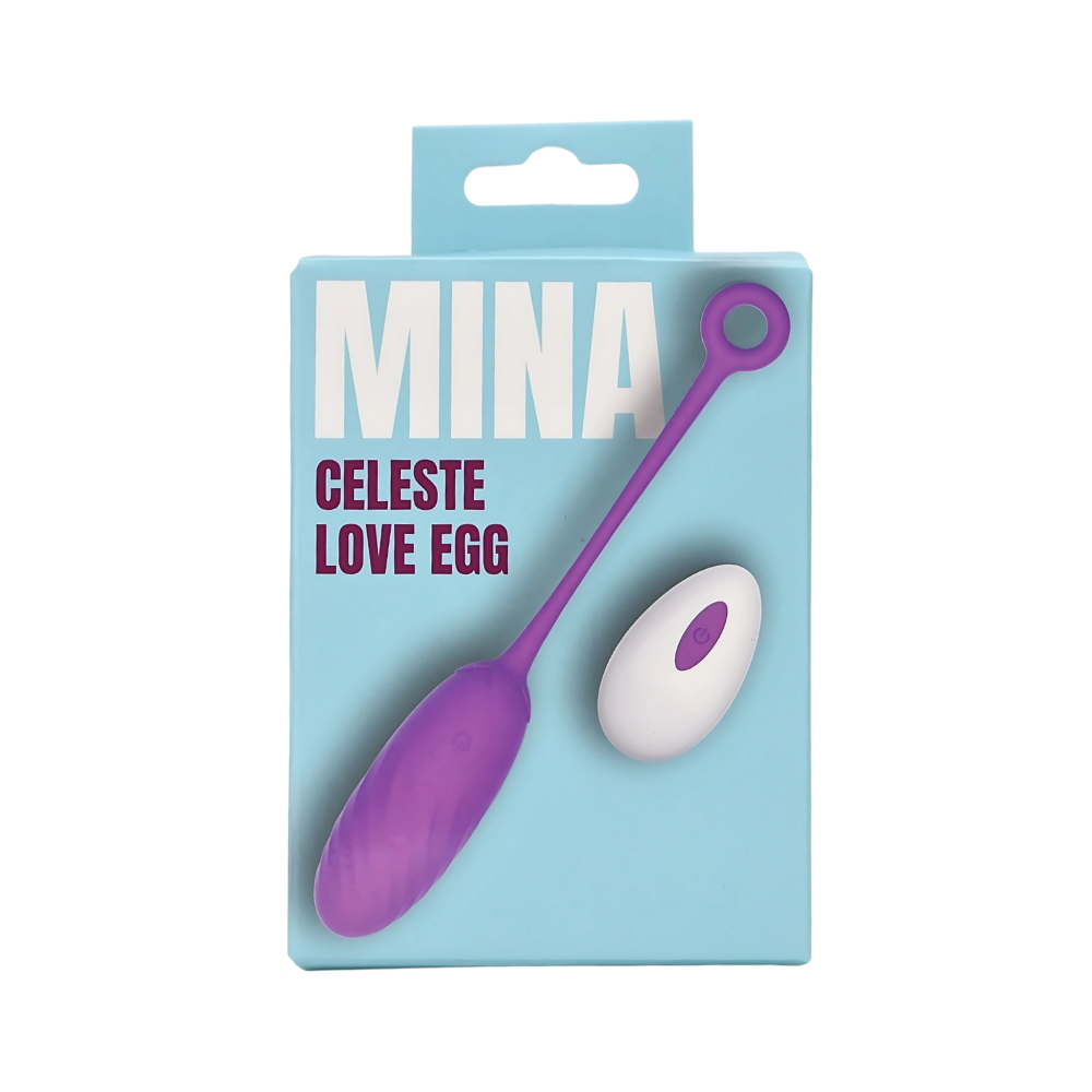 Ou vibrator cu telecomandă Mina Celeste, 10 funcții - imagine 6