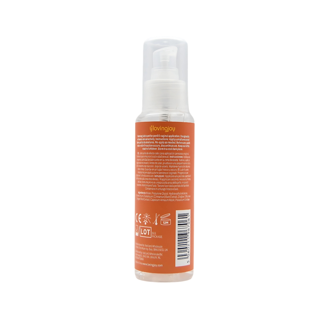 Lubrifiant cu efect de căldură 100ml Loving Joy - imagine 8