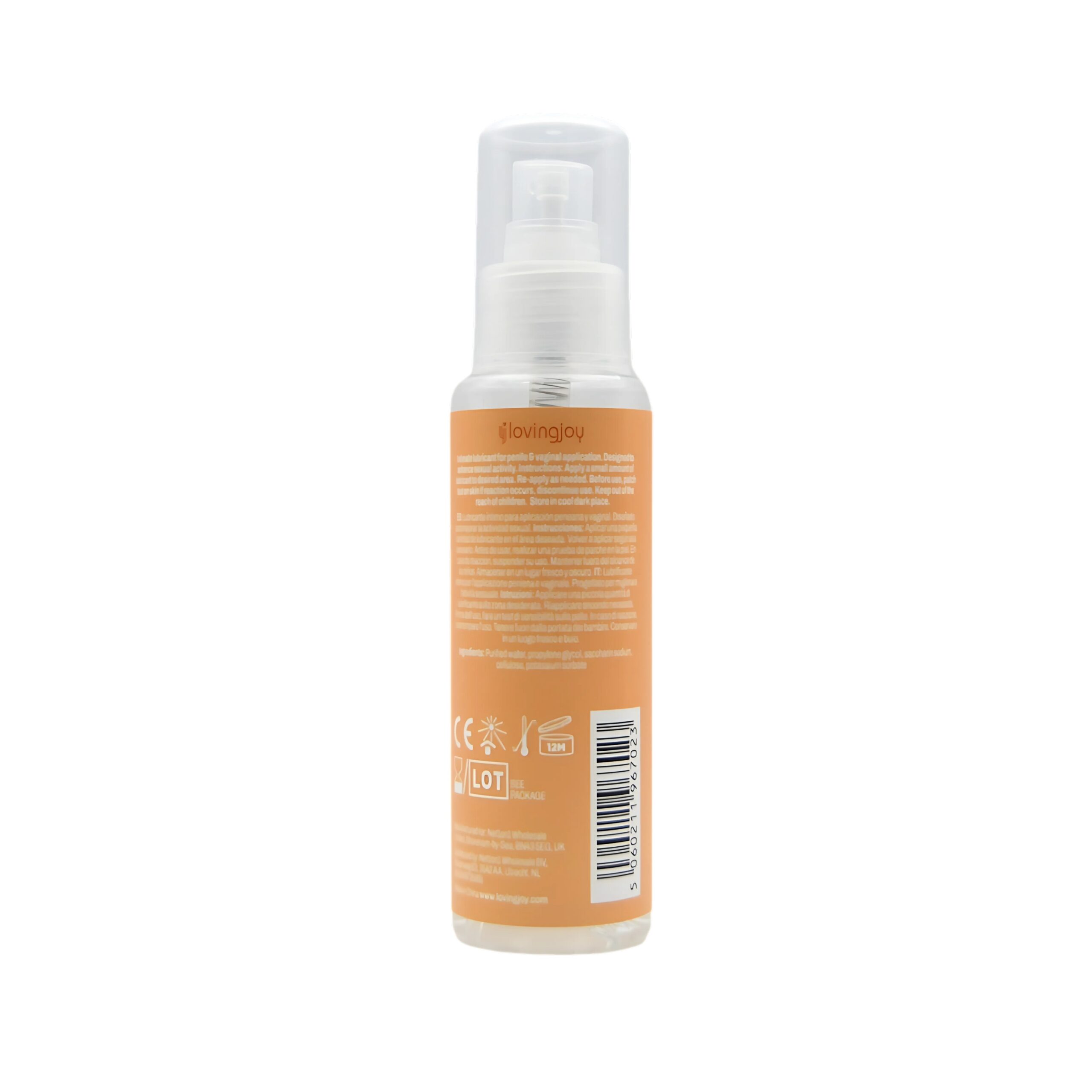 Lubrifiant aromat cu piersică 100ml Loving Joy - imagine 6