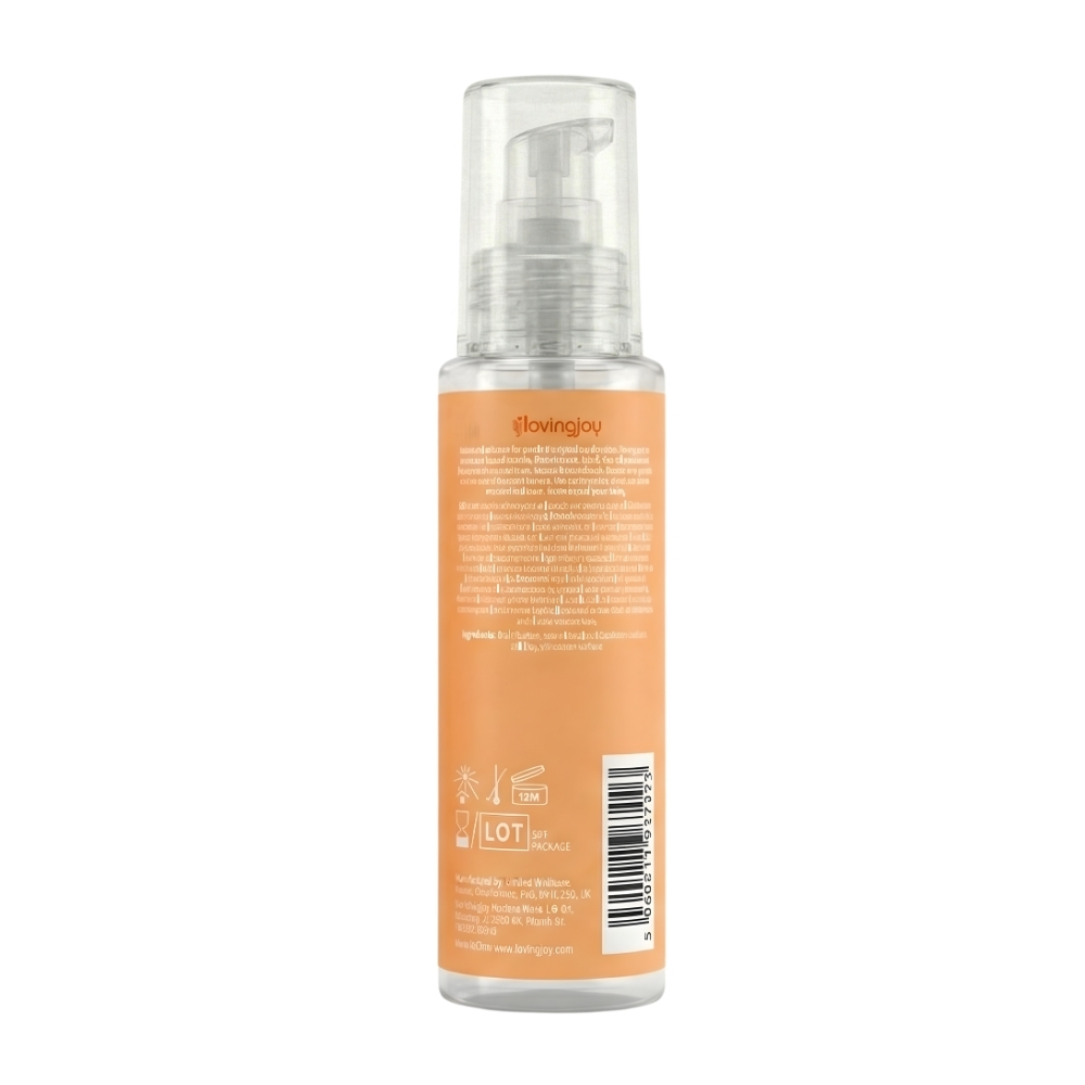 Lubrifiant aromat cu piersică 100ml Loving Joy - imagine 2