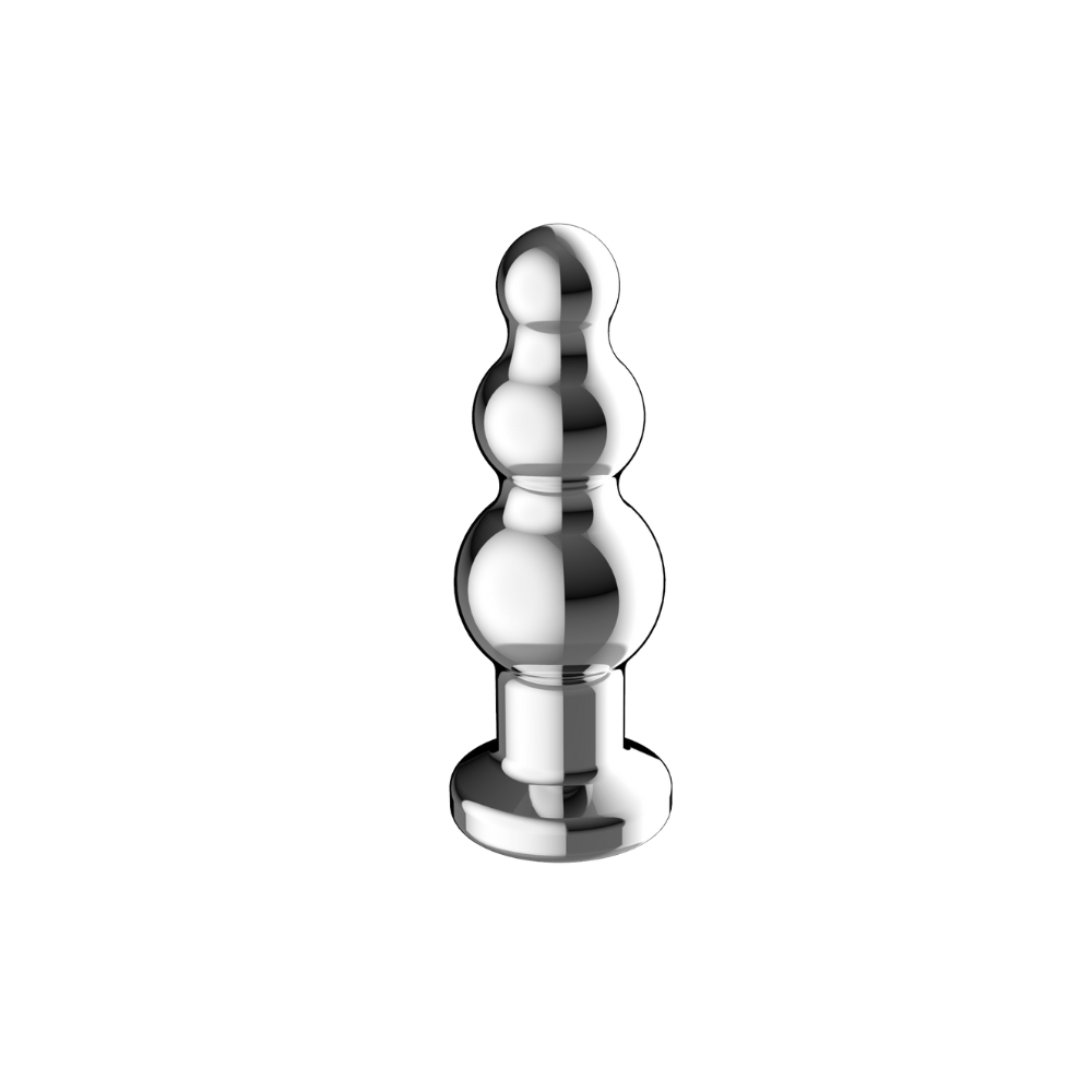Bile anale metalice vibratoare cu telecomandă Toosh - imagine 4