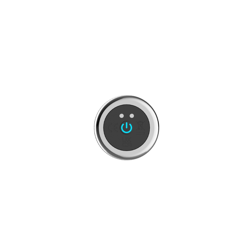 Plug anal metalic vibrator cu telecomandă Toosh - imagine 5
