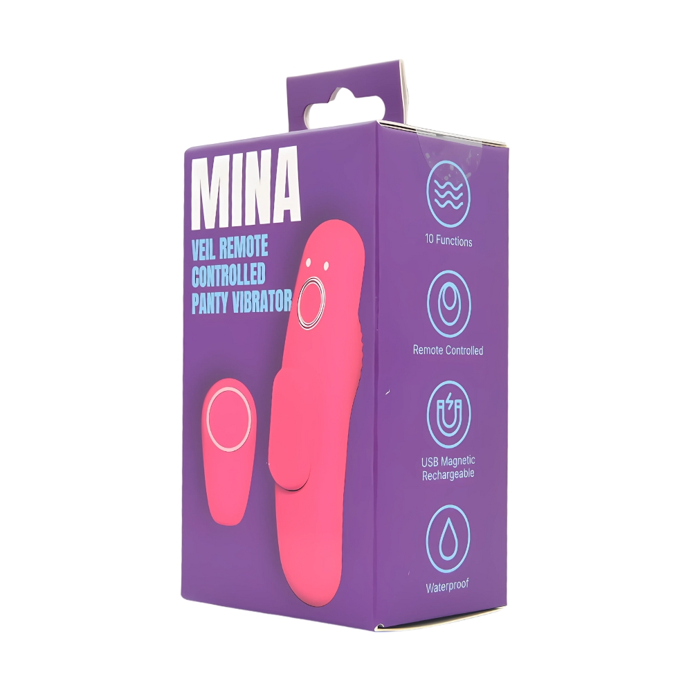 Vibrator pentru chiloți cu telecomandă Mina Veil - imagine 9