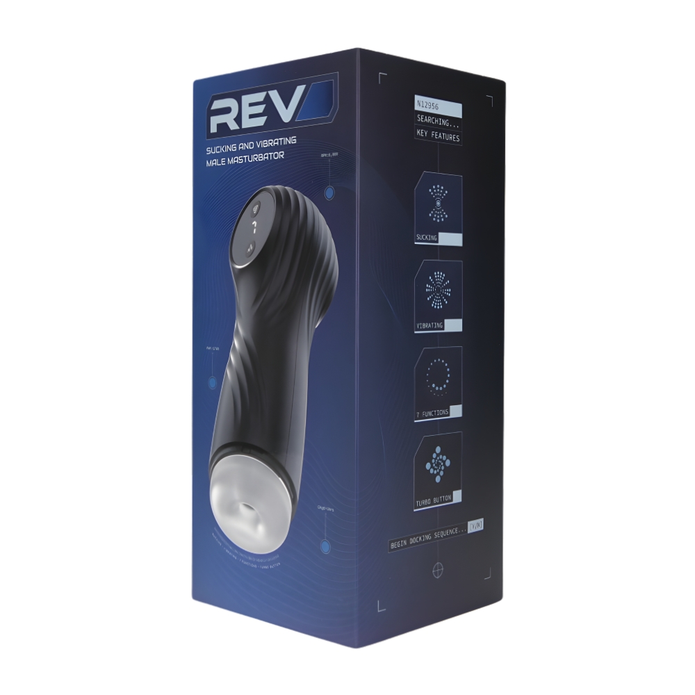 Rev Sucking and Vibrating Male Masturbator - imagine 8