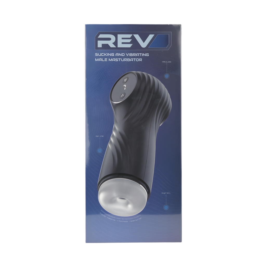 Rev Sucking and Vibrating Male Masturbator - imagine 10